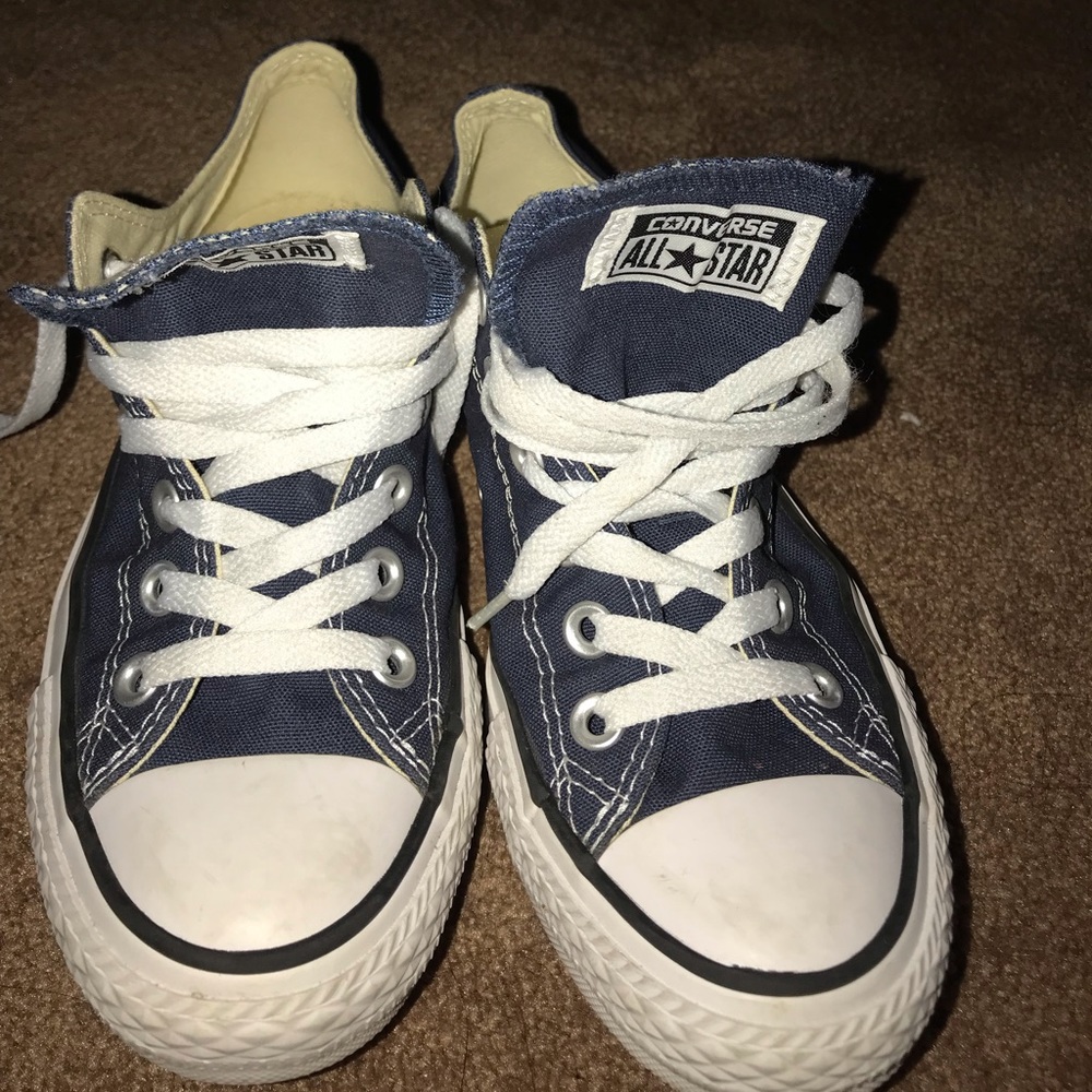 blue converse